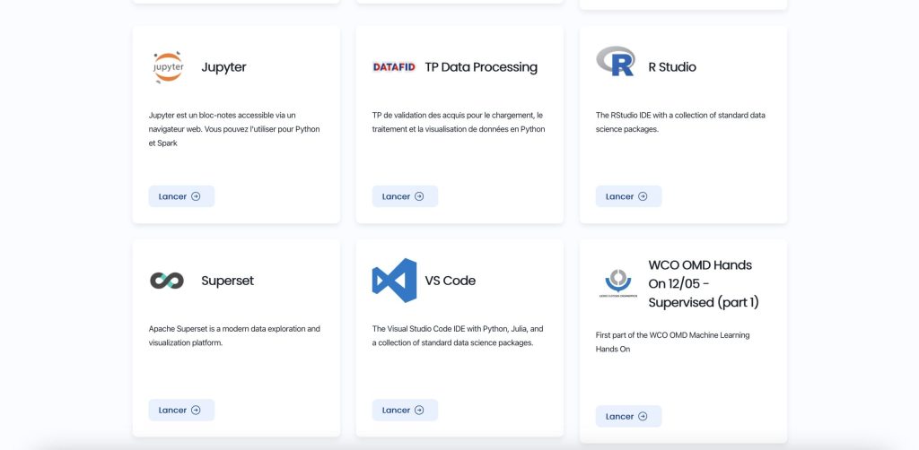 Datalab : 1ère version
