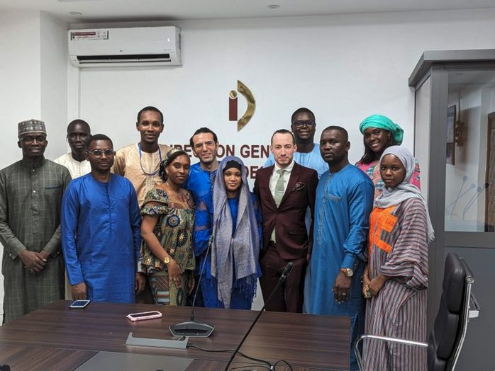 Photo de groupe lors de la formation en juillet 2023