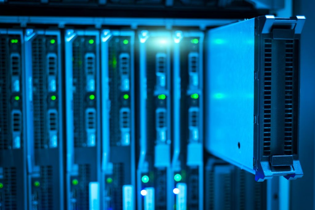 Data center, stockage de données
